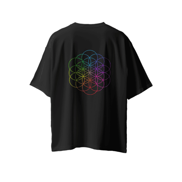 Coldplay Over Sized - T-Shirt - Moon - Image 2