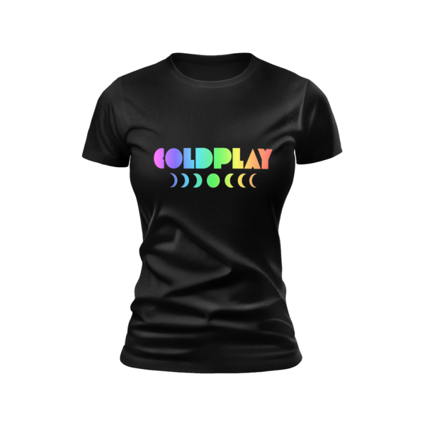 Coldplay T-Shirt for Women - Moon