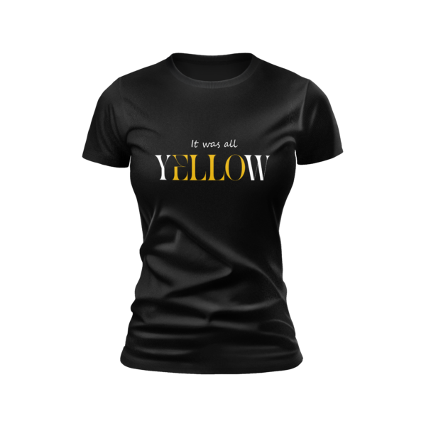 Coldplay T-Shirt for Women - It was All Yellow