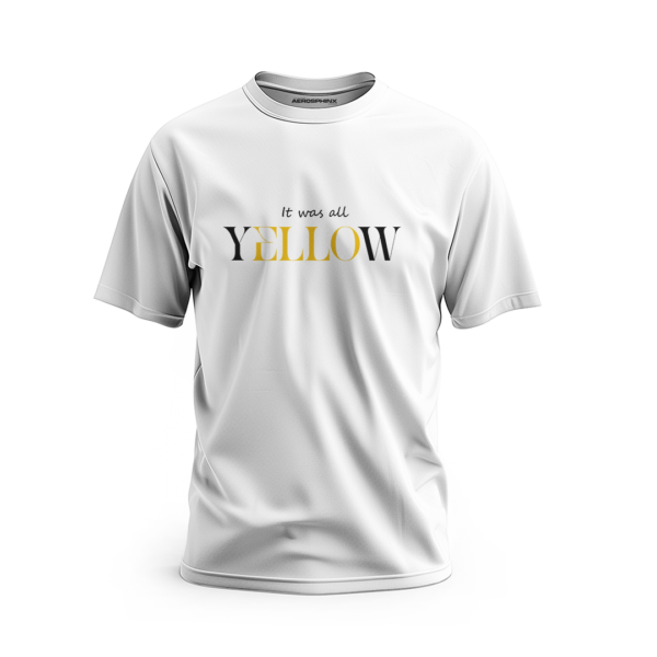 Coldplay T-Shirt - Yellow - Image 3