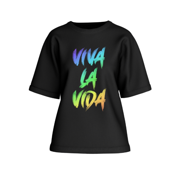 Coldplay - Over Sized T-Shirt For Women - Viva La Vida