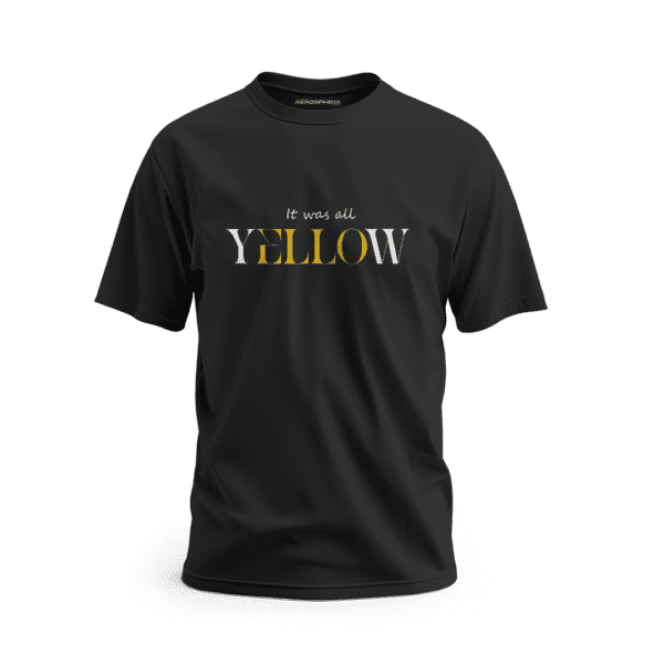 Coldplay T-Shirt - Yellow - Image 2